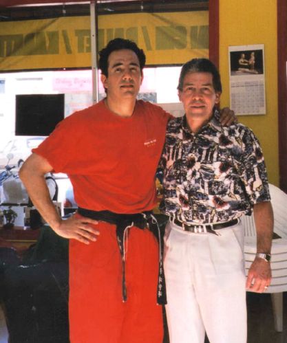 My great friend and brother, Master Felipe McKay (Master in Shorin Ryu, Kali, Tai Chi Chuan and other arts)  